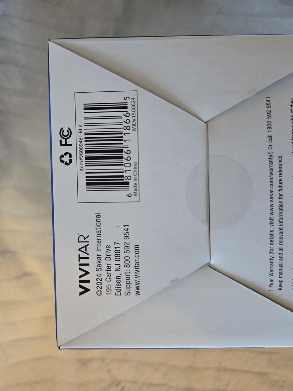 π3 For $15πVivitar Wireless Disco Ball Light-Up Speaker - Picture 3 of 3